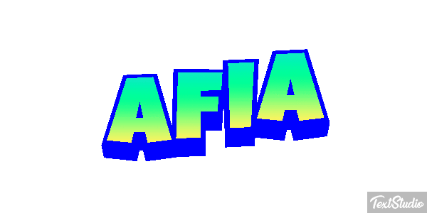 Afia Text effect