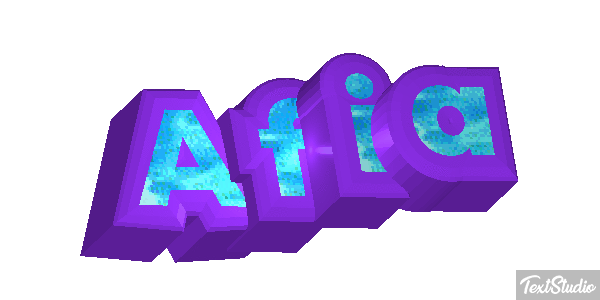 Afia Text effect