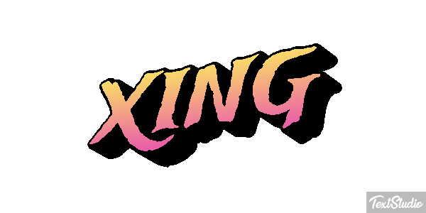 XING Metin efekti