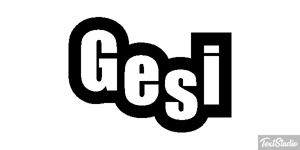 Gęsi Text effect