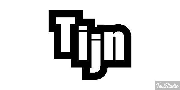 Tijn Text effect