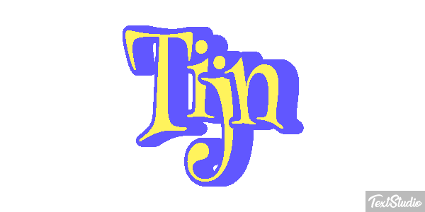 Tijn Text effect
