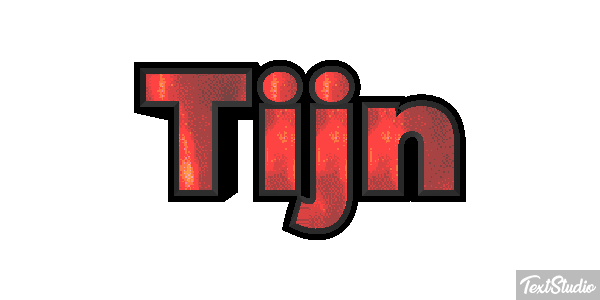 Tijn Text effect