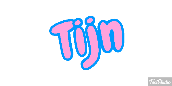 Tijn Text effect
