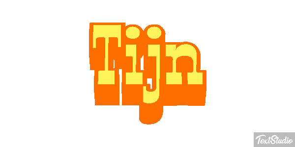 Tijn Text effect