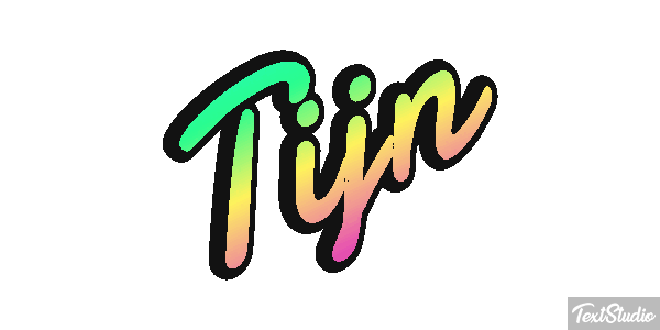 Tijn Text effect