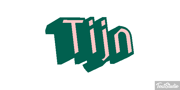 Tijn Text effect