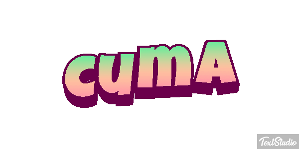 Cuma Efecto de texto