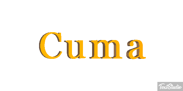 Cuma Efecto de texto