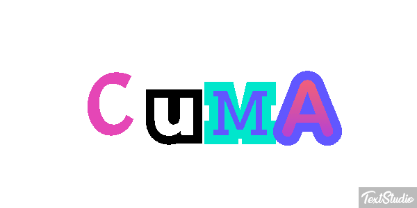 Cuma Efecto de texto