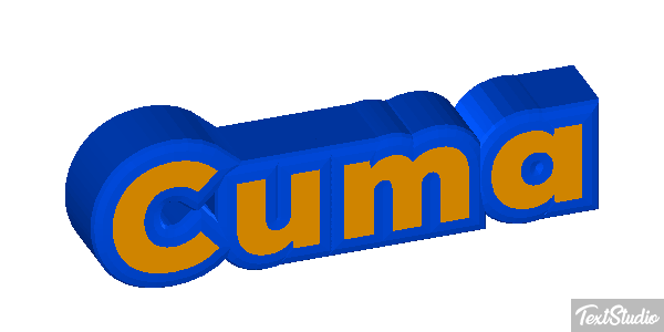 Cuma Efecto de texto