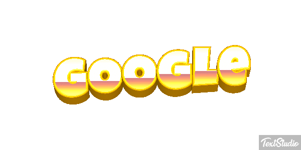 Google Tekst effect