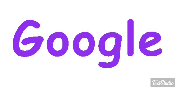 Google Tekst effect