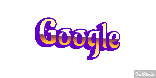 Google Tekst effect