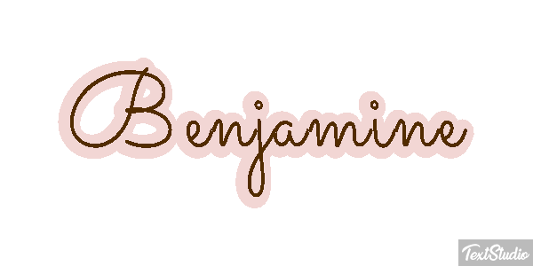 Benjamine Text effect