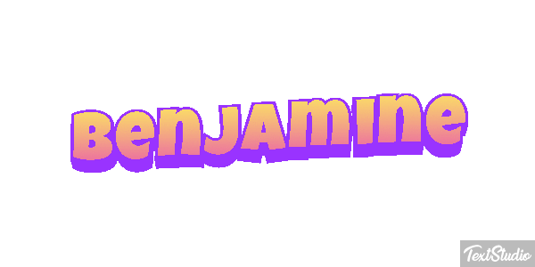 Benjamine Text effect