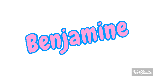 Benjamine Text effect