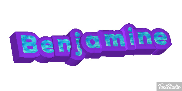 Benjamine Text effect