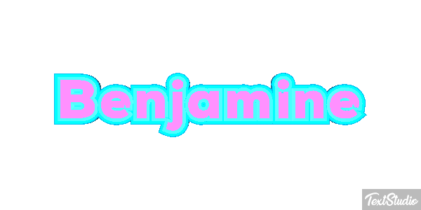 Benjamine Text effect