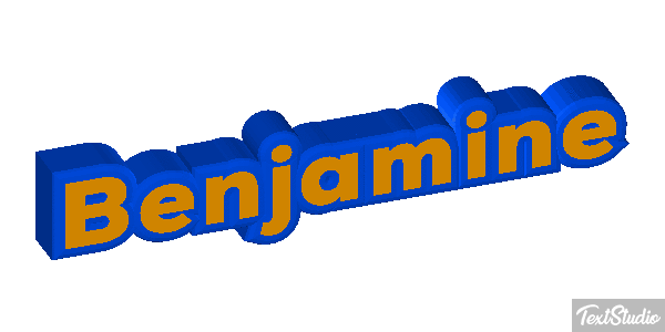 Benjamine Text effect