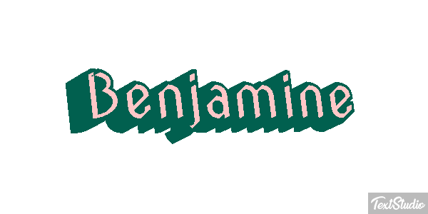 Benjamine Text effect