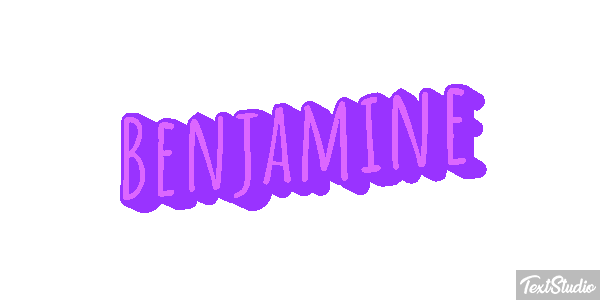Benjamine Text effect
