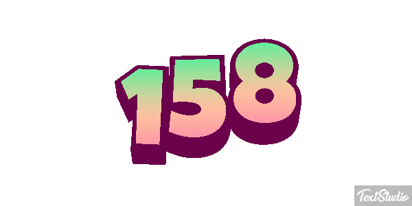 158 Efekt tekstowy
