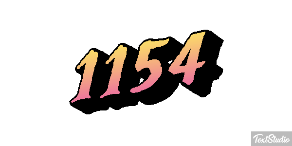 1154 テキスト効果