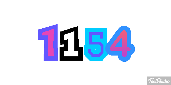1154 テキスト効果