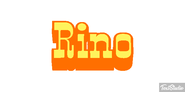 Rino Effetto testo