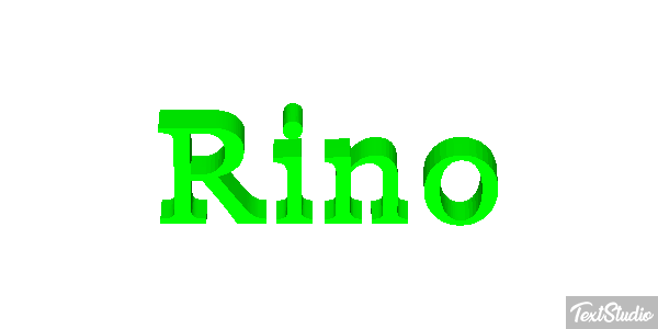 Rino Effetto testo