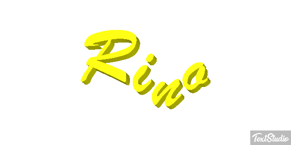 Rino Effetto testo