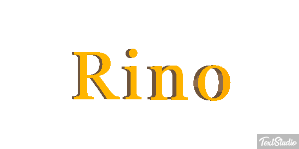 Rino Effetto testo