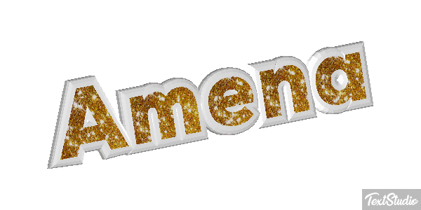 Amena Text effect