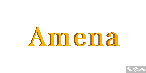 Amena Text effect