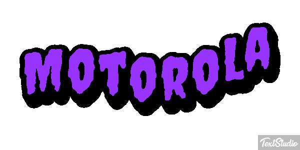Motorola Tekst effect