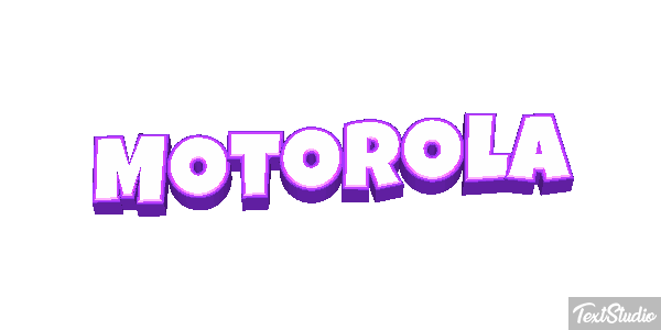 Motorola Tekst effect