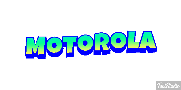 Motorola Tekst effect