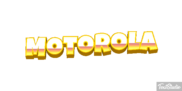 Motorola Tekst effect