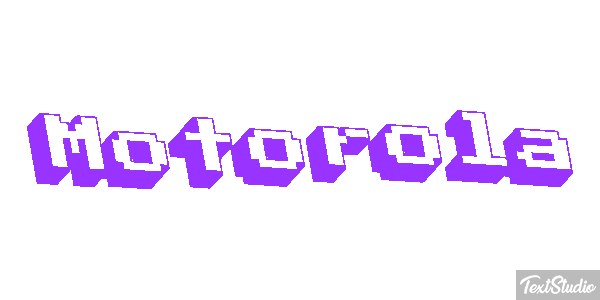 Motorola Tekst effect