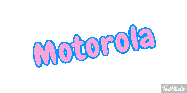 Motorola Tekst effect