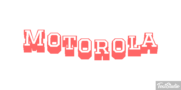 Motorola Tekst effect