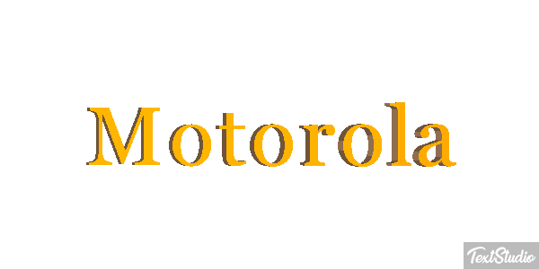 Motorola Tekst effect