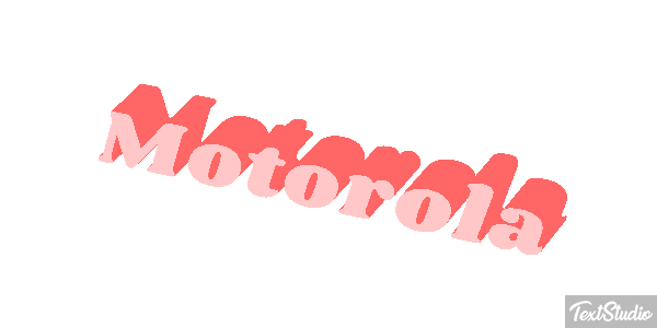 Motorola Tekst effect