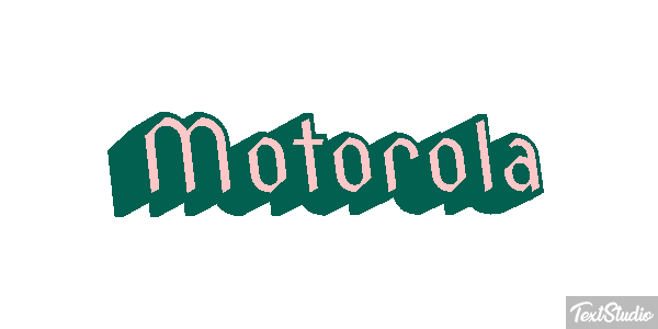 Motorola Tekst effect