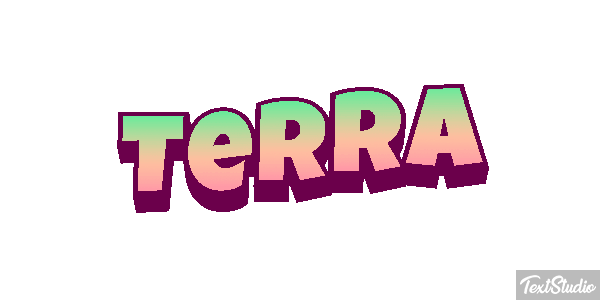 Terra Efecto de texto