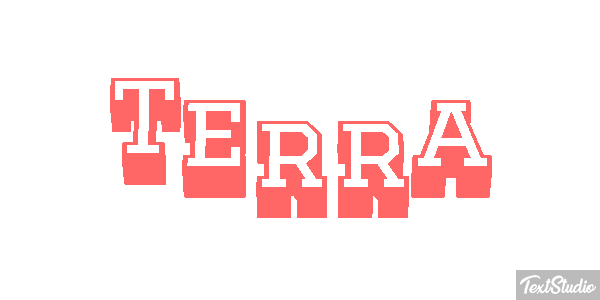 Terra Efecto de texto