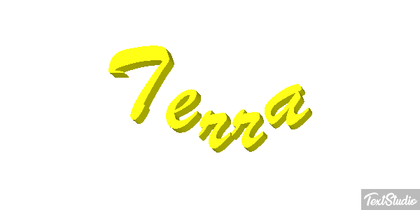 Terra Efecto de texto