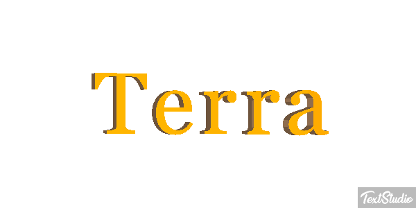 Terra Efecto de texto