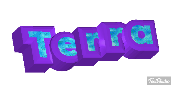 Terra Efecto de texto